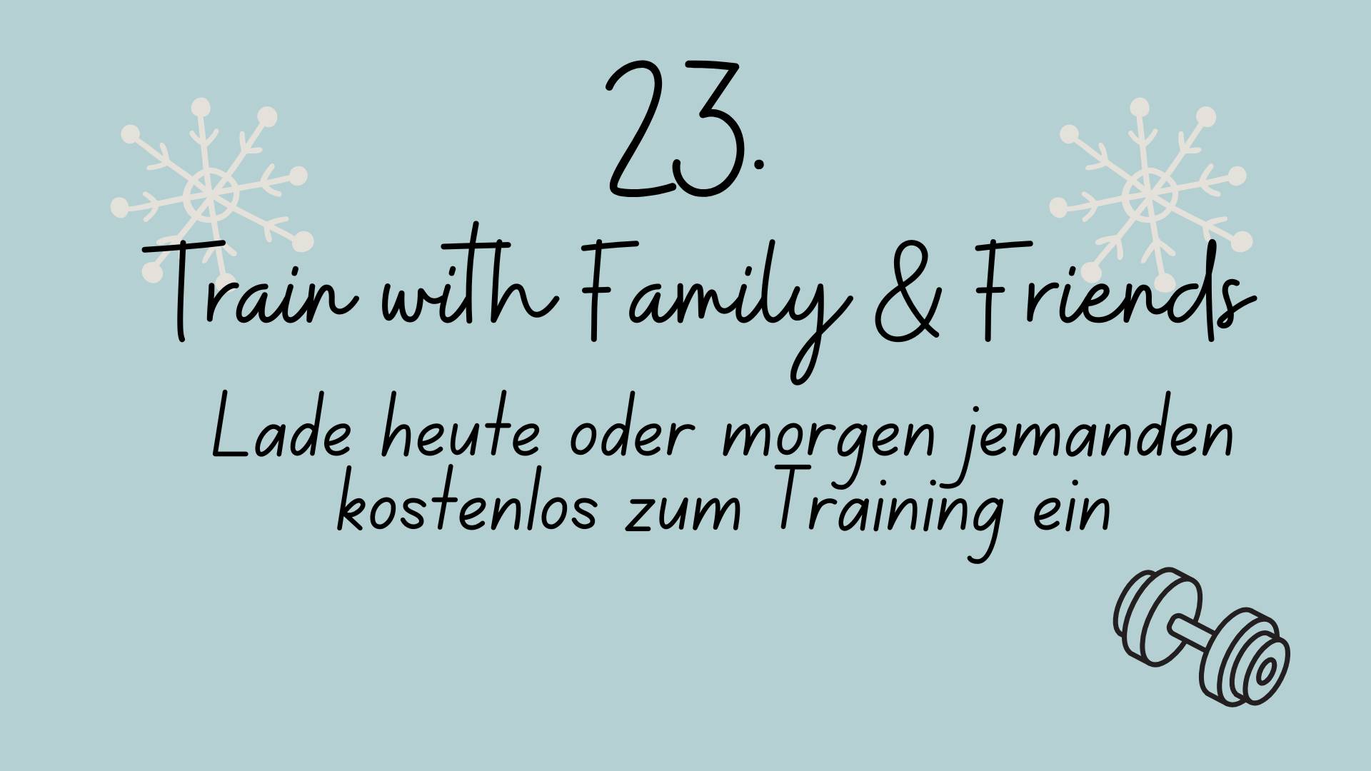 Adventskalender - Türchen 23